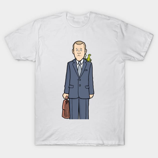 Death in Paradise - Richard Poole T-Shirt by CarlBatterbee